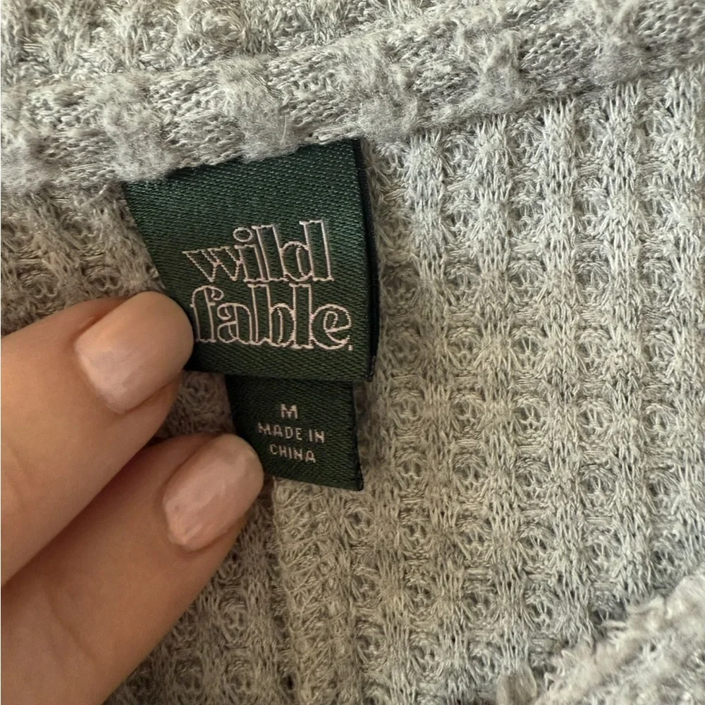Wild Fable Waffle Hoodie - Picture 4 of 8